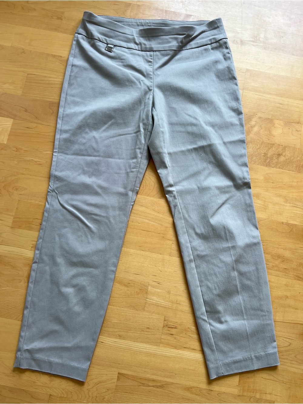 Alfani Light Beige Slim Stretch Dress Pants